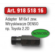 Adapter młotka udarowego DENSO M16x1 zew.- 918 518 16